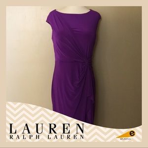 EUC LAUREN by RALPH LAUREN Short Sleeved Dress – L